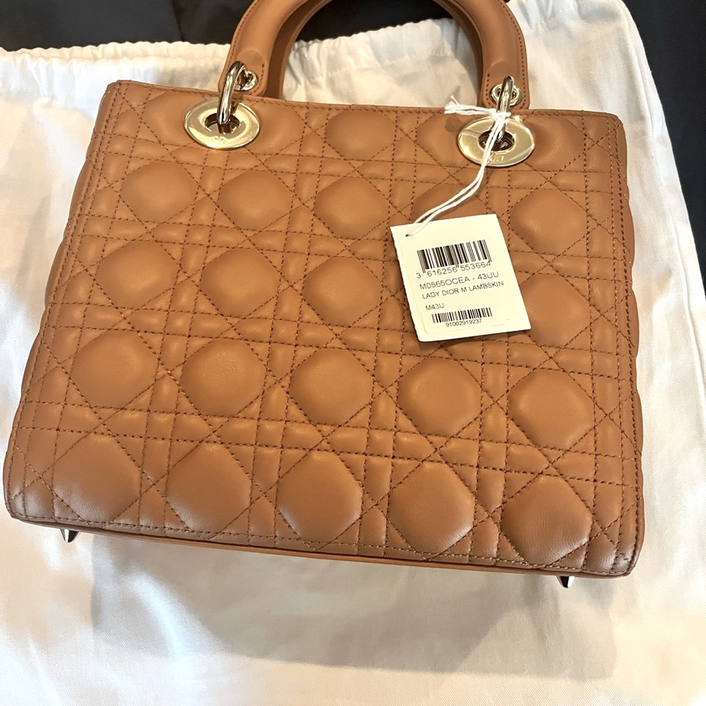 SOLD!!!Lady Dior Medium BRAND NEW